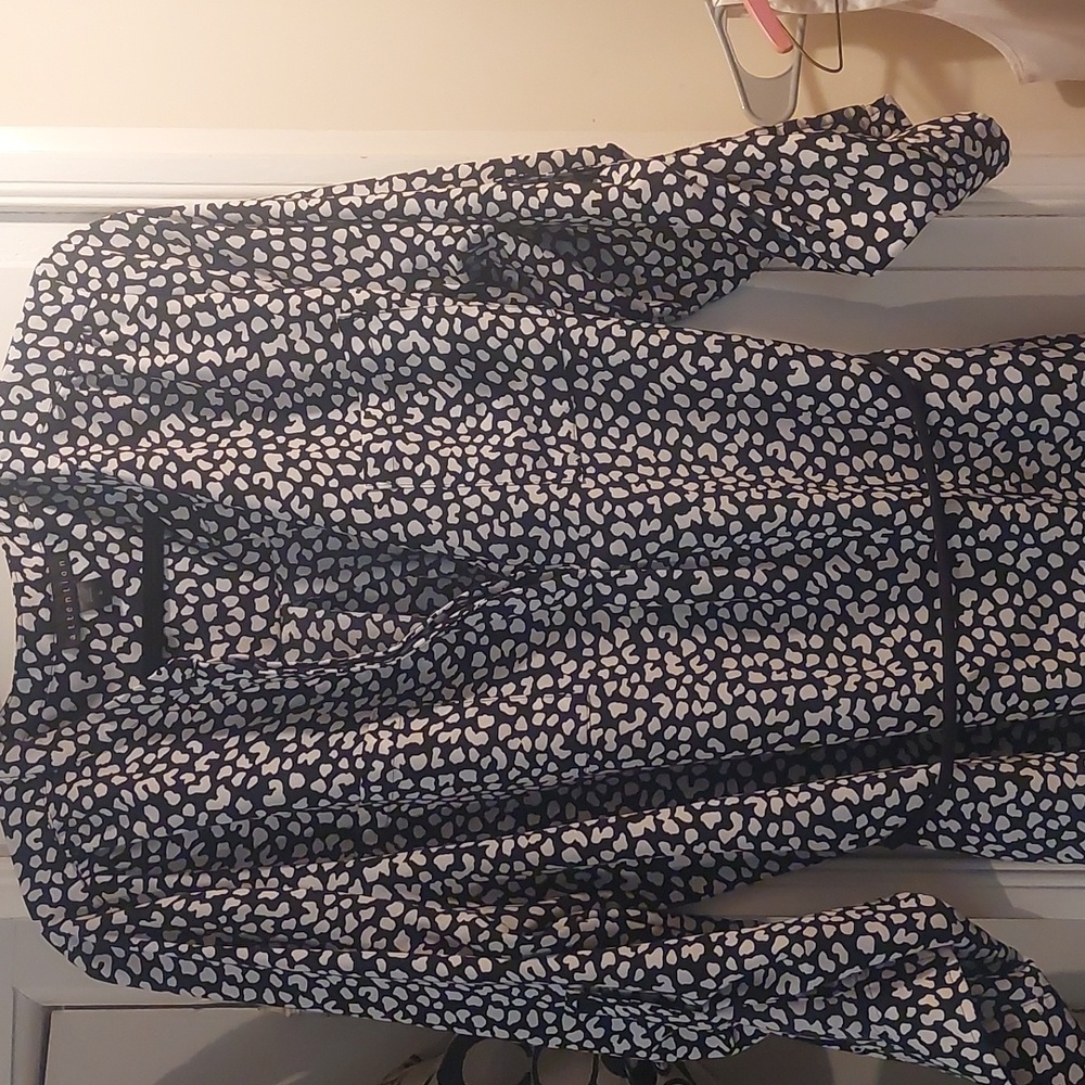 Black and White attention dress
